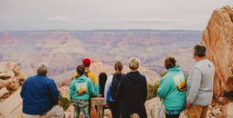 Intrepid Travel at the Grand Canyon.