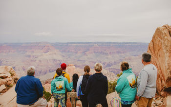 Intrepid Travel at the Grand Canyon.