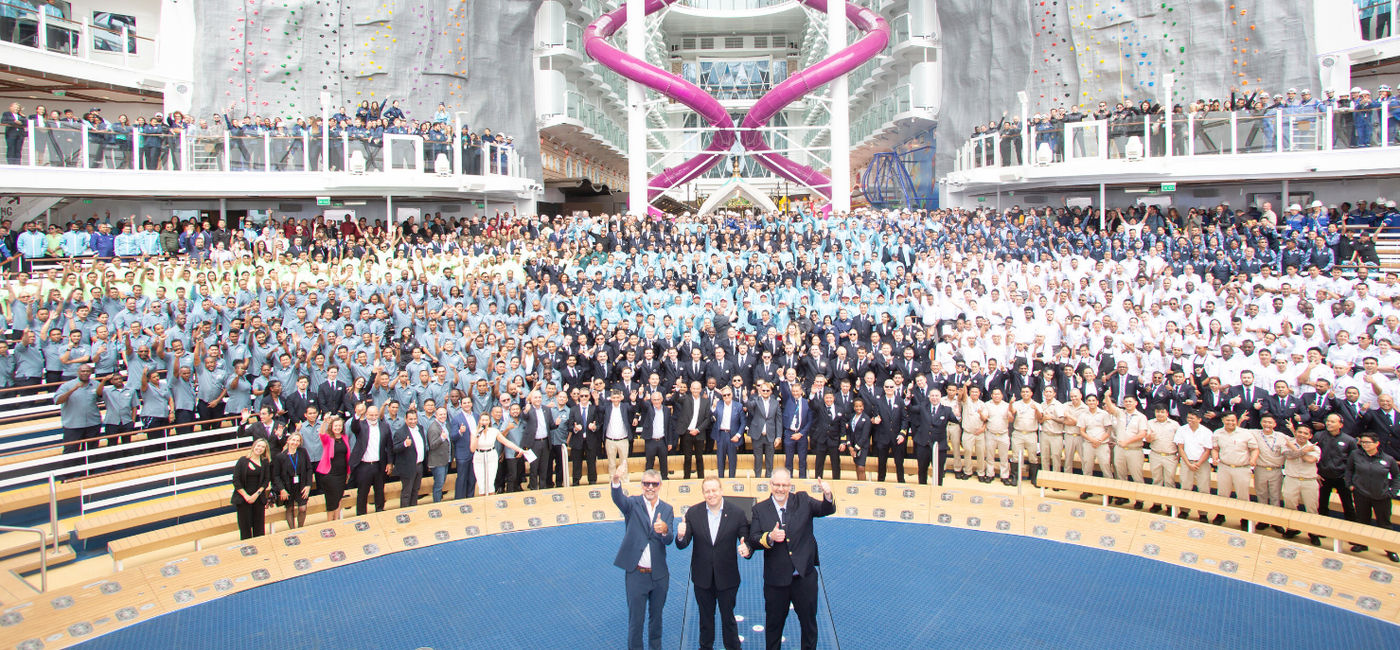 Image: Utopia of the Seas will debut in July 2024. (Photo Credit: Royal Caribbean International)
