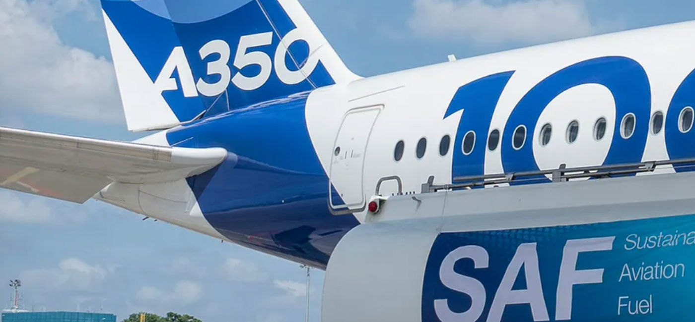 Image: D’ici la fin de 2025, Airbus prévoit d’utiliser plus de 600 000 litres de SAF sur le site de Mirabel (© Airbus)