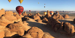 AlUla, Saudi Arabia, hot air balloons