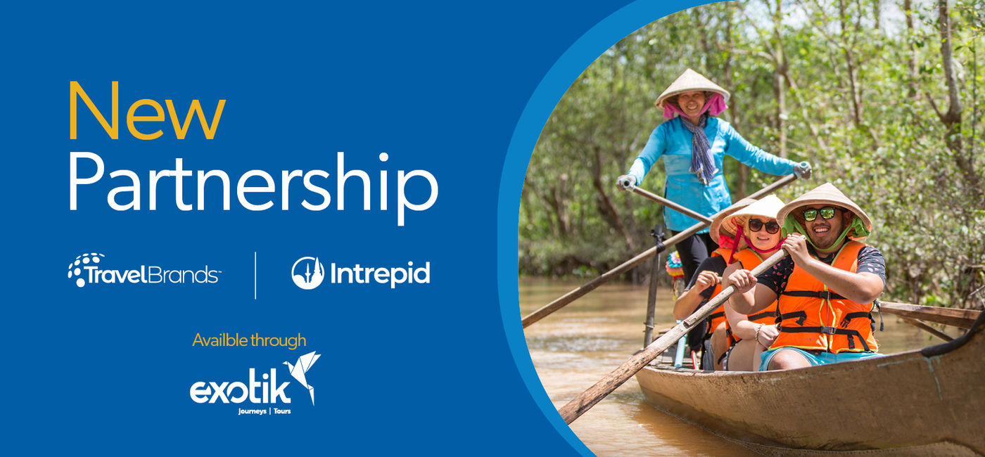 Image: TravelBrands will partner with Intrepid Travel through Exotik Journeys (Photo Credit: TravelBrands)