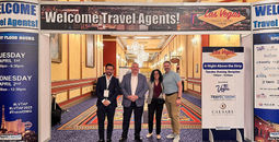 The Mexican Caribbean Tourism Board meets with leadership of the Travel Show Marketing Group.