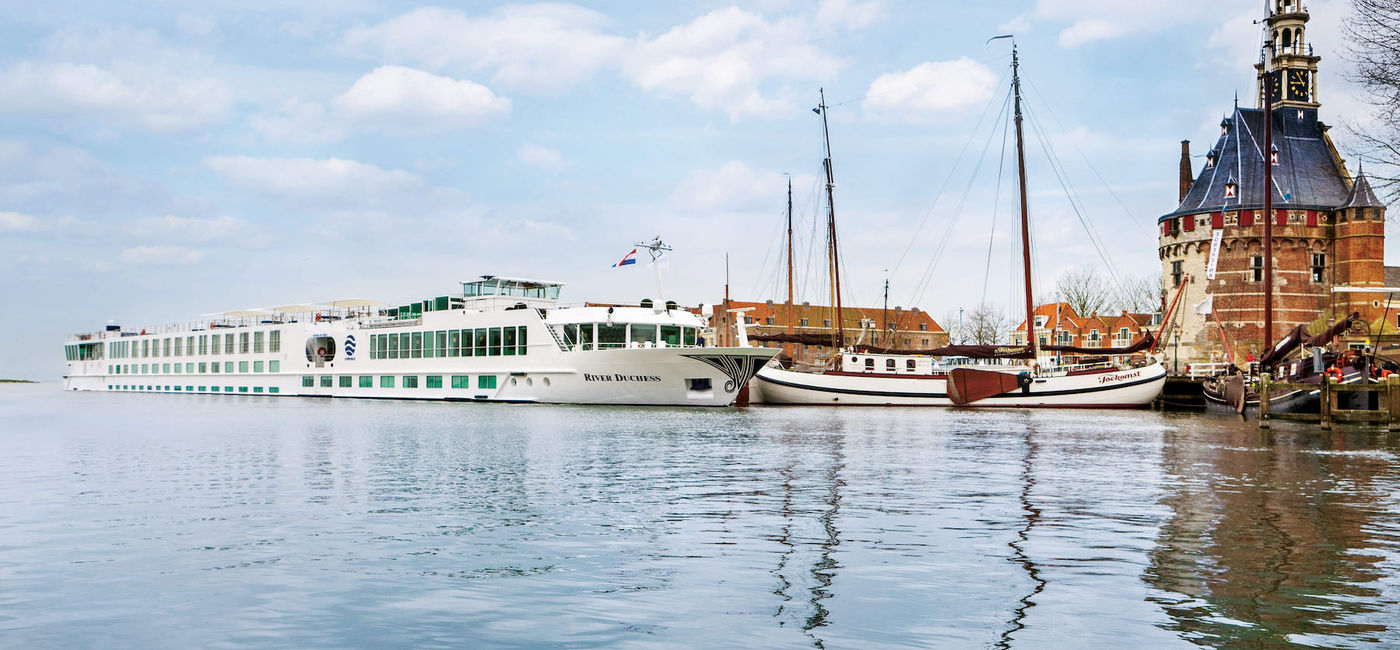 Image: The S.S. La Venezia is the only river cruise ship currently sailing in the Venetian Lagoon.  (Photo Credit: Uniworld)