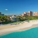 Aerial view of Atlantis Paradise Island Royal Cove Reef