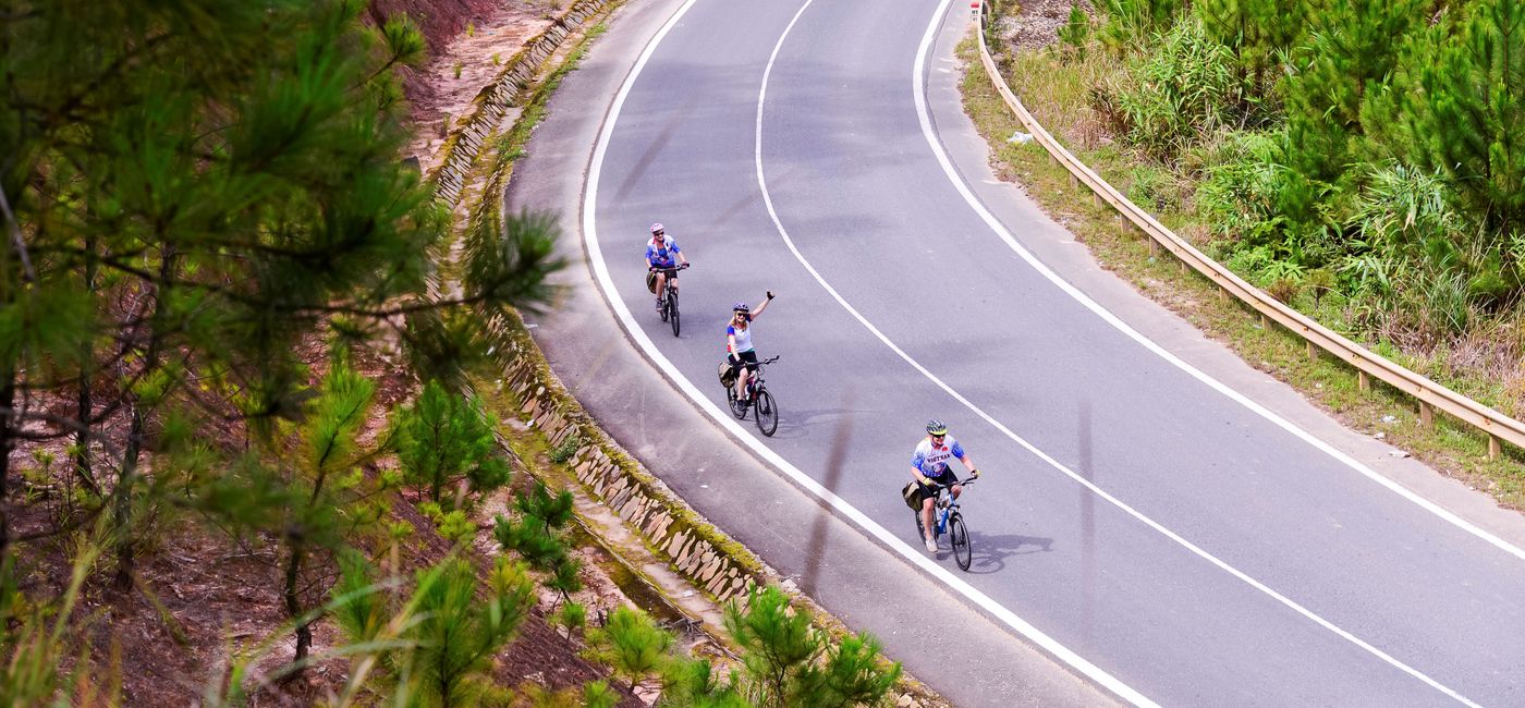 Image: Explore Worldwide bike tour (Photo Credit: Explore Worldwide)