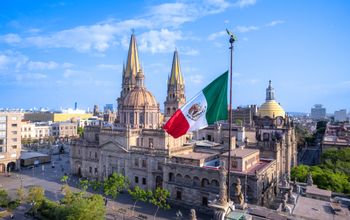 The Guadalajara Cathedral.