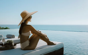 Woman on a daybed