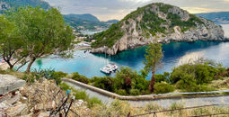 Paleokastritsa Beach, Corfu, Greece