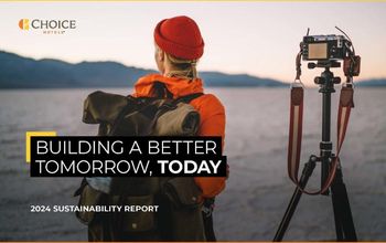 Front Page of Choice Hotels 2924 Sustainability Report