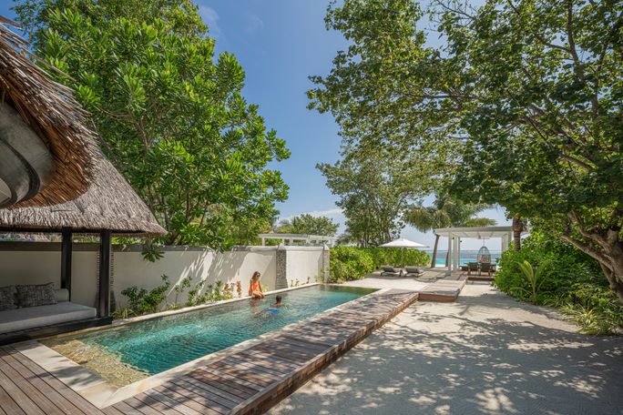 Four Seasons Kuda Huraa Resort in the Maldives