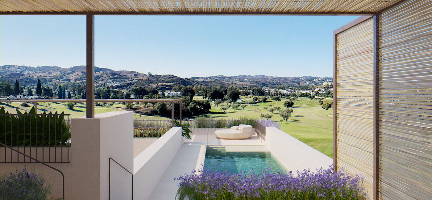 Image: A private terrace and pool at La Zambra, part of The Unbound Collection by Hyatt in Andalusia, Spain. (photo via La Zambra) (Photo Credit: (photo via La Zambra))
