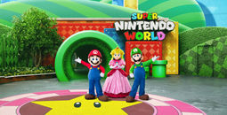 Super Nintendo World at Universal Studios Hollywood.