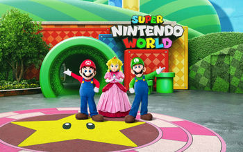 Super Nintendo World at Universal Studios Hollywood.