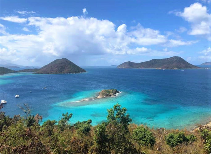 Hiking to Watermelon Cay- St John USVI Hiking to Watermelon Cay- St John USVI