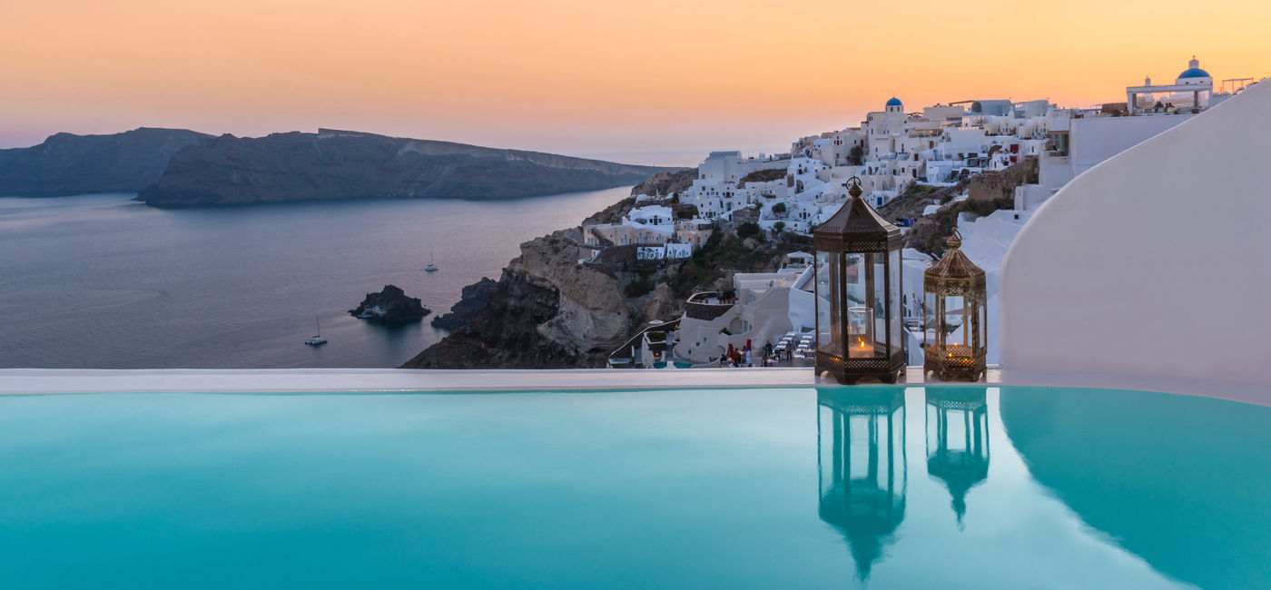 Image: The view of Santorini from Andronis Luxury Suites. (Photo Credit: Preferred Hotels & Resorts) We are a Luxury Travel Concierge
Image: The view of Santorini from Andronis Luxury Suites. (Photo Credit: Preferred Hotels & Resorts)