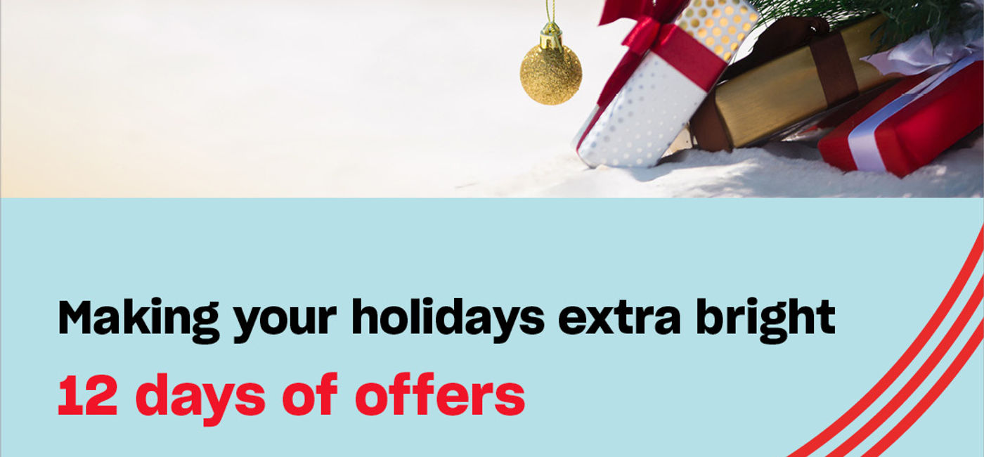 Image: ACV 12 Days of Festive Offers (Photo Credit: Air Canada Vacations)