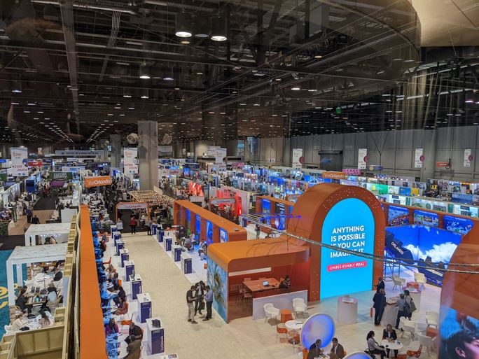 IPW 2022 IPW 2022, trade show, event, travel trade show