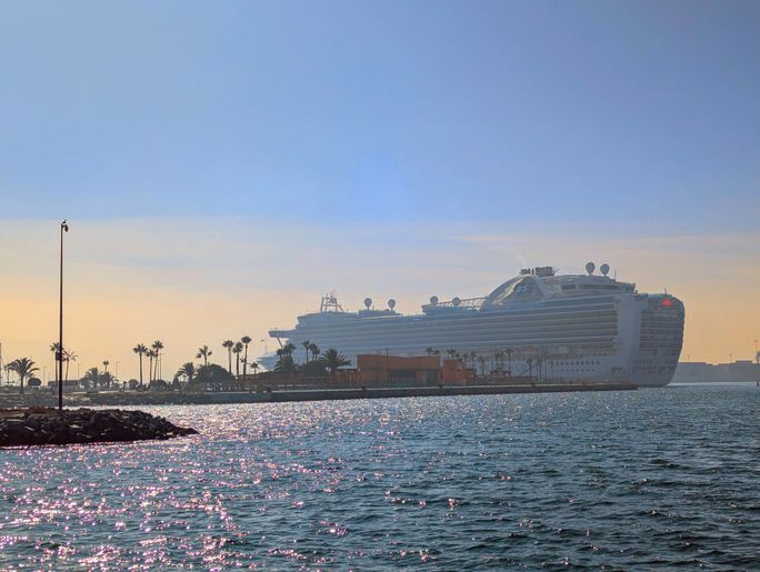 Ruby Princess in Ensenada, Mexico