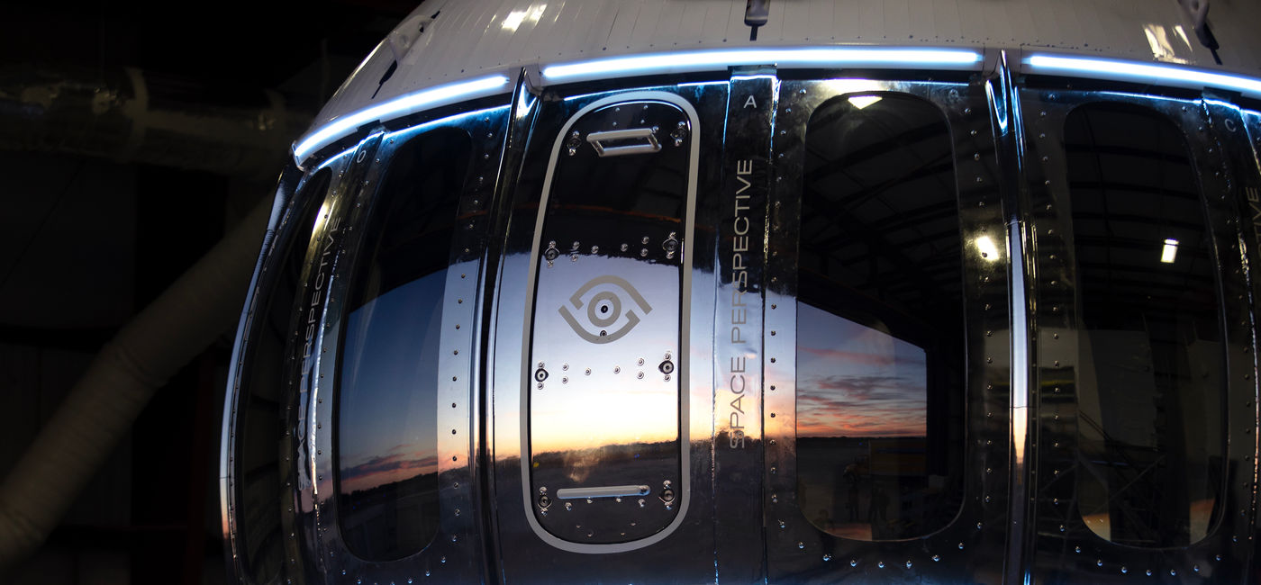 Image: Space Perspective's Spaceship Neptune capsule. (Photo Credit: Courtesy Space Perspective)