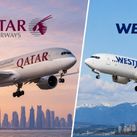 Qatar Airways launches codeshare partnership with WestJet