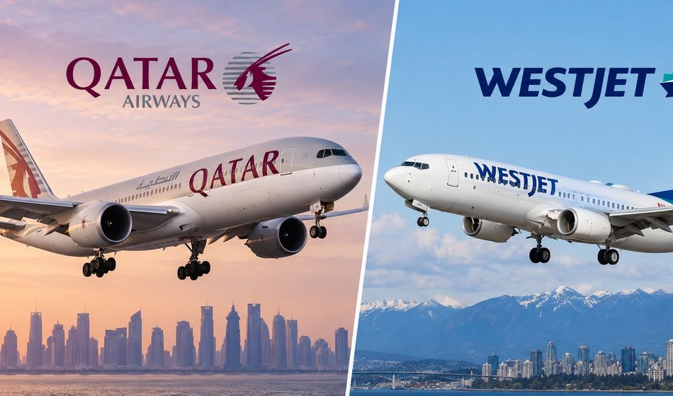 Qatar Airways launches codeshare partnership with WestJet
