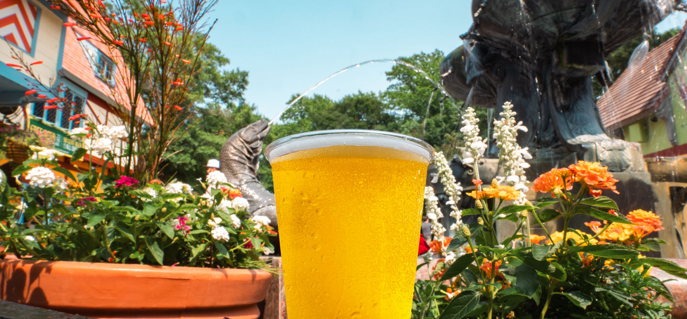 Image: Free beer at Busch Gardens Williamsburg. (Photo Credit: Busch Gardens Media)