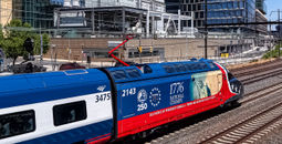 Freedom250 NextGen Acela train