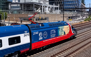 Freedom250 NextGen Acela train