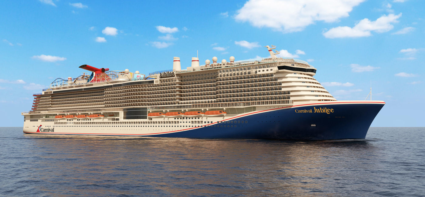 Image: Carnival’s third Excel-class ship, Carnival Jubilee. Rendering courtesy of Carnival Cruise Line. (Photo Credit: (photo via Carnival Cruise Line))