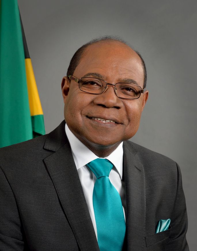The Hon. Edmund Bartlett, the Minister of Tourism of Jamaica. Jamaica, edmund bartlett, people