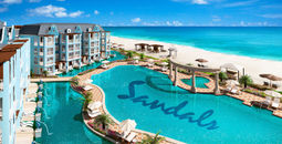 The new all-beachfront Dutch Village at Sandals South Coast, Jamaica.