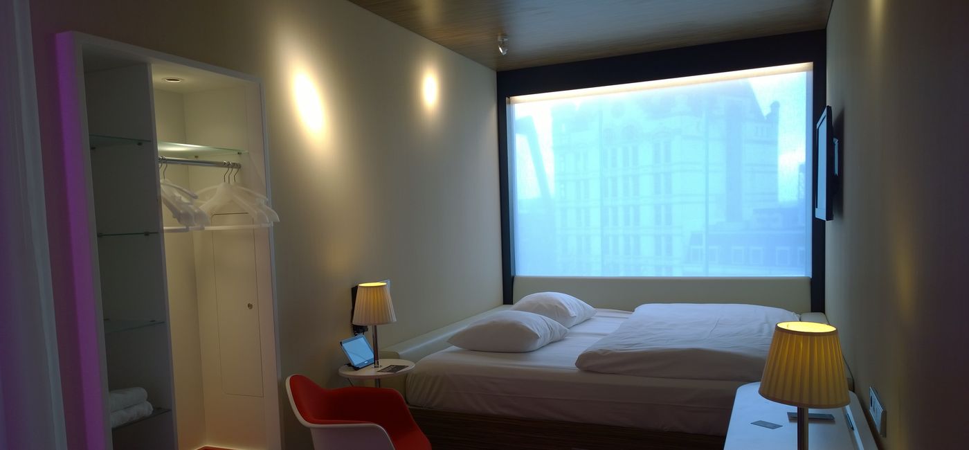 Image: Une chambre chez citizenM Rotterdam (Photo Credit: Bert Archer)