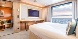 Atlas Ocean Voyages' Deluxe Horizon suite