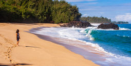 Beach in Kauai