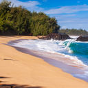 Beach in Kauai