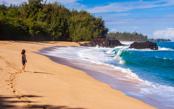 Beach in Kauai