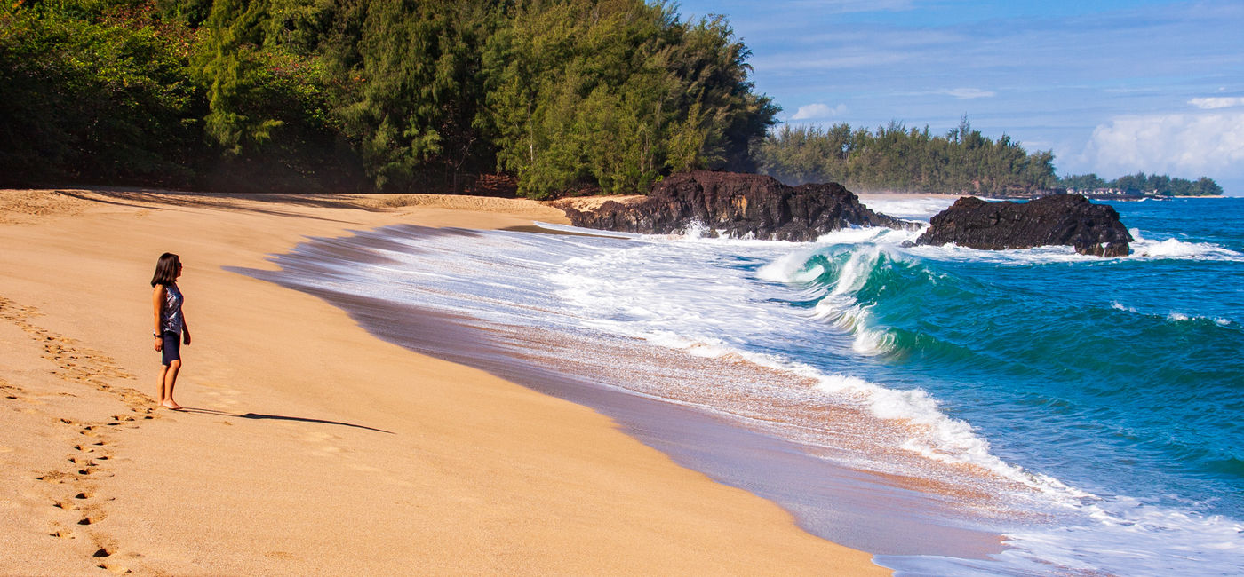 Image: Beach in Kauai (Photo via Eric Lindberg)