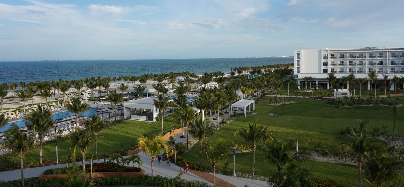 Image: U.S. flights carried 10,351,000 travelers to Mexico in early 2024. Pictured is the Riu Dunamar resort in Costa Mujeres. (Photo by Brian Major)