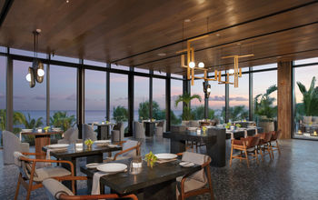 Teodoro restaurant at Impression Moxché by Secrets, Playa del Carmen, Mexico.