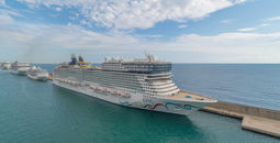 Norwegian Epic docked in Italy