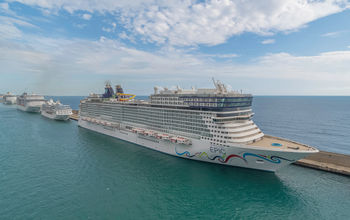 Norwegian Epic docked in Italy