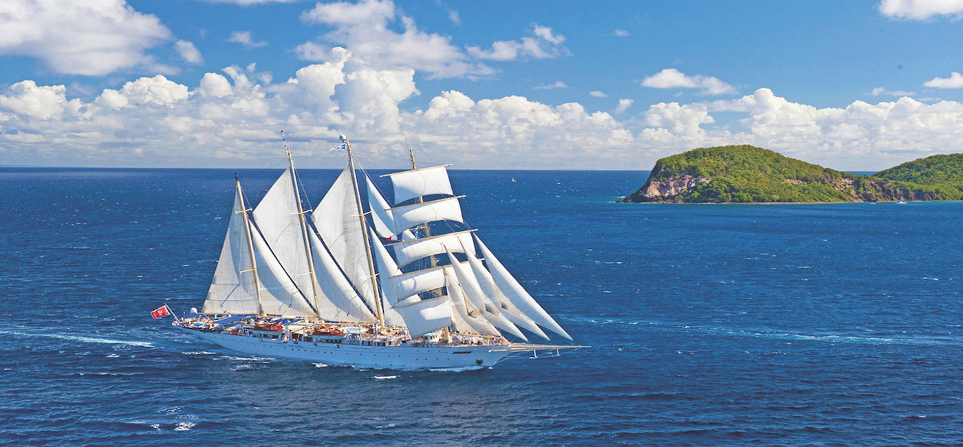 Image: Des traversées transatlantiques et des croisières pendant les Fêtes sont également au programme (Source: Star Clippers)