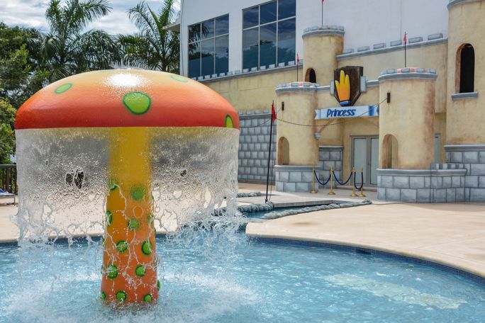 Themed pool at Princess Family Club Riviera Maya Themed pool at Princess Family Club Riviera Maya