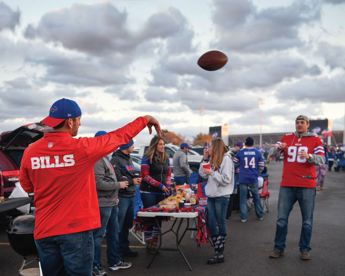 Buffalo Bills tailgate