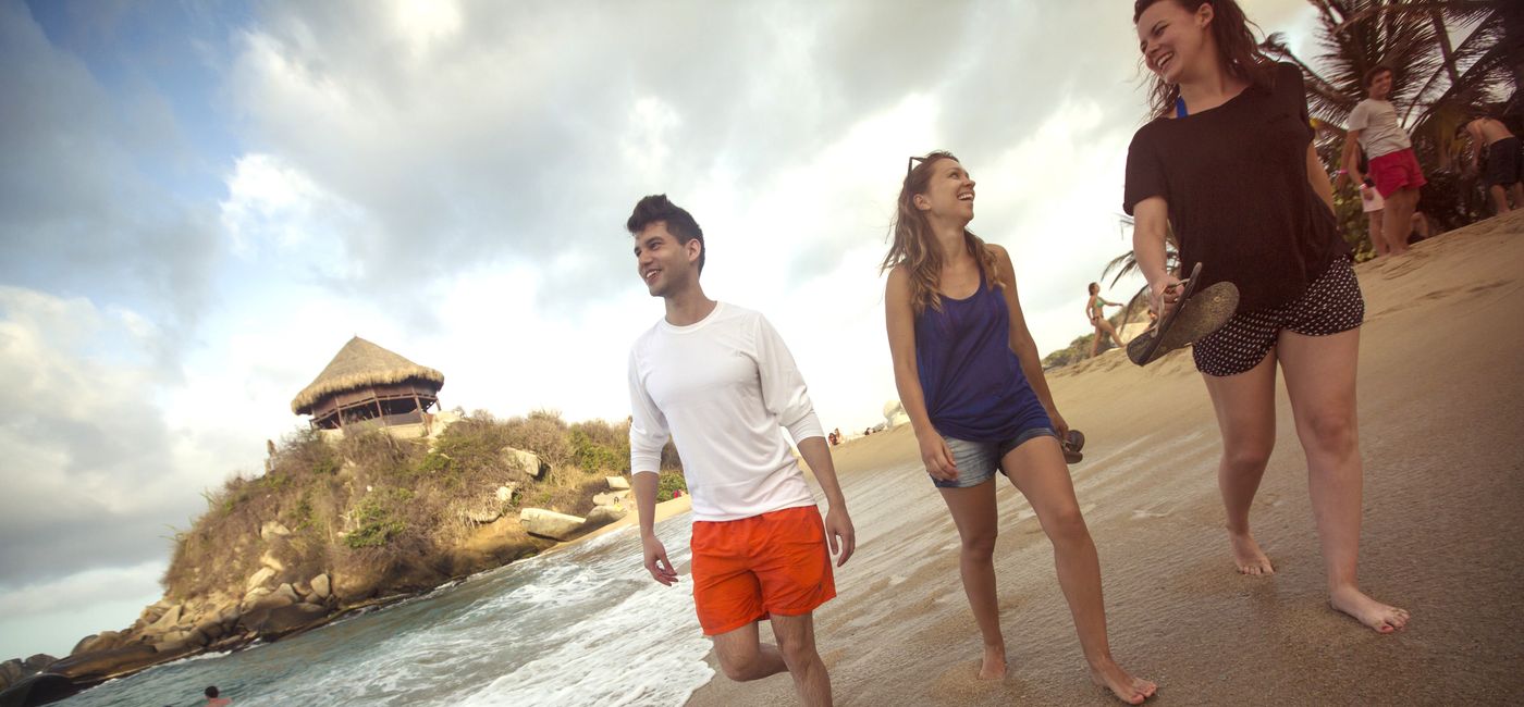 Image: Columbia Tayrona National Park Beach Travellers
