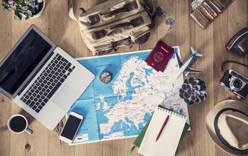 Travel planning concept on map (Photo via seb_ra / iStock / Getty Images Plus)