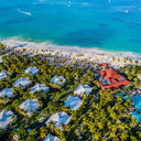 An aerial view of the Caribe Deluxe Princess