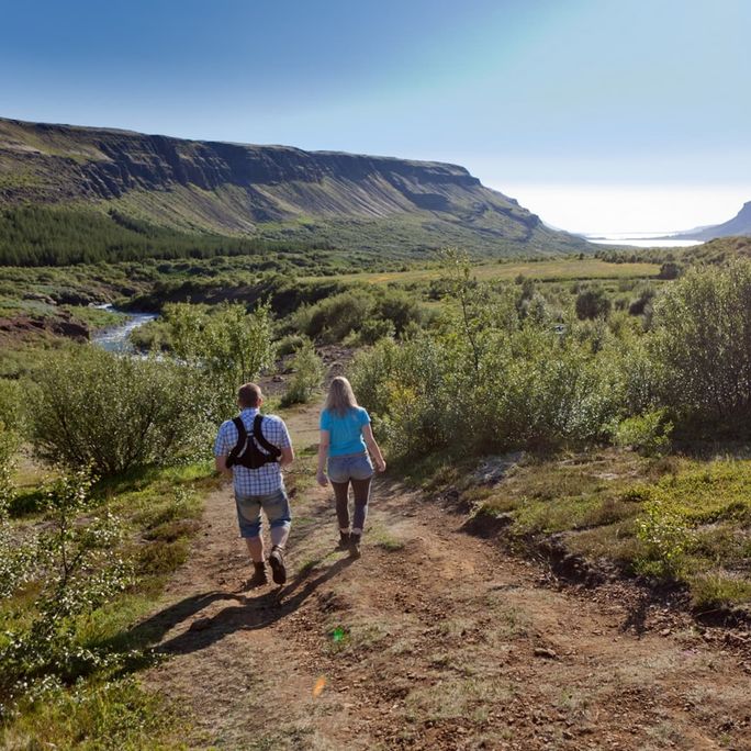 Hiking Hvalfjörður, Iceland