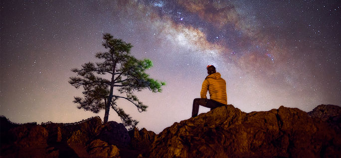 Milky Way viewed from Gran Canaria